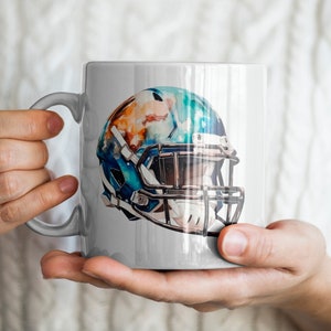 Football Helmet Mug, Football Mug, Sports Mug, Athletics Mug, Athlete Mug, Football Helmet Gift, Football Gift, Sports Gift, Athlete Gift