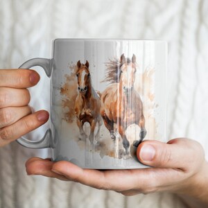 Horse Mug, Equestrian Mug, Animal Mug, Farmer Mug, Horse Lover Gift, Equestrian Gift, Animal Lover Gift, Farmer Gift