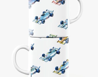 Taza de coche de carreras, taza de coche, taza de carreras, taza de viaje, taza de transporte, regalo de coche de carreras, regalo de coche, regalo de carreras, regalo de viaje, regalo de transporte