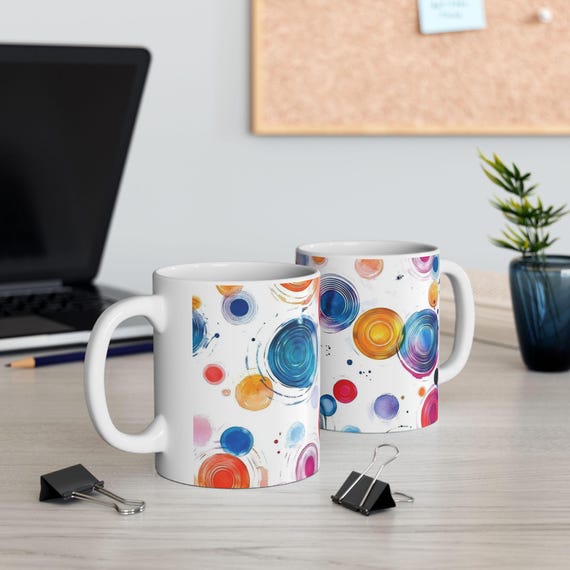Circle Mug, Concentric Mug, Geometric Mug, Abstract Mug, Shape Mug, Circle  Gift, Concentric Gift, Geometric Gift, Abstract Gift, Shape Gift - Etsy