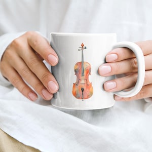 Cello Becher, Instrument Becher, Musik Becher, Musiker Becher, Streicher Becher, Cello Geschenk, Instrument Geschenk, Musik Geschenk, Musiker Geschenk, Streicher Geschenk