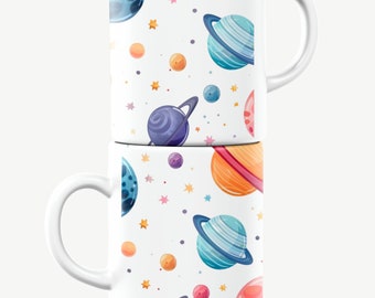 Planets Mug, Space Mug, Celestial Mug, Cosmic Mug, Astronomy Mug, Planets Gift, Space Gift, Celestial Gift, Cosmic Gift, Astronomy Gift