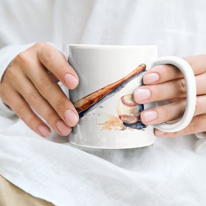 Baseball Mug, Sports Mug, Athlete Mug, Baseball Player Mug, Baseball Gift, Sports Gift, Athlete Gift, Baseball Player Gift