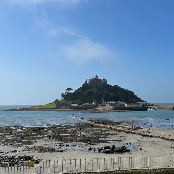 Seaside cornwall castle