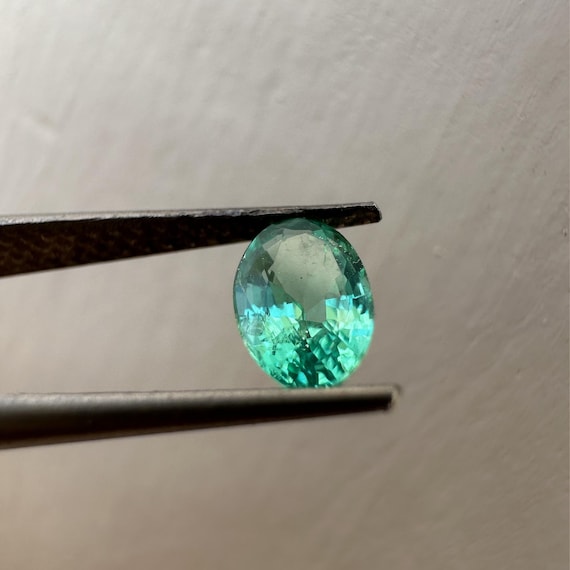 AAA Zambia autentico smeraldo ovale pietra preziosa, 4x6mm ovale smeraldo taglio brillante smeraldo sfuso pietra naturale calibrata