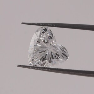 Laborgezüchteter Diamant im Herzschliff, 0,5–3 ct, Brillantschliff, IGI-zertifiziert, lose Diamanten
