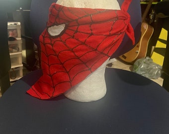 Webslinger Spiderman Patrick Ohara Mask (cowboy spiderman) from Across the Spider Verse Movie