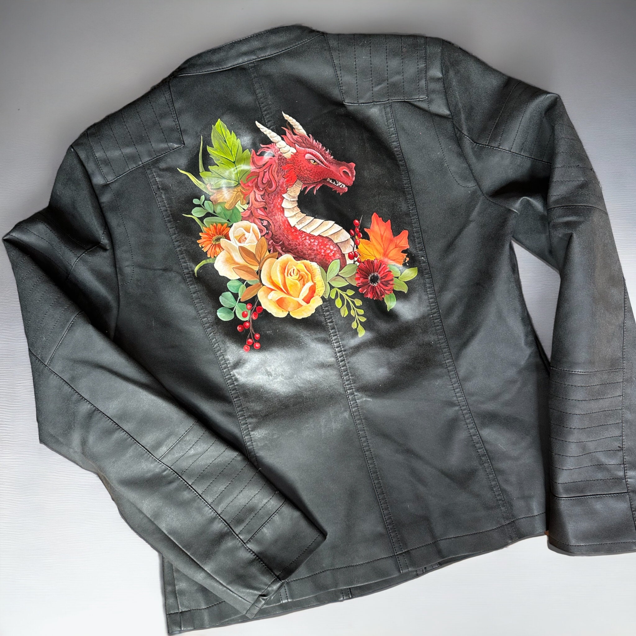 11+ Purple Biker Jacket