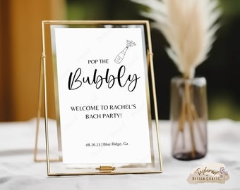 Bachelorette Party Sign | Table Sign | Framed Party Sign | Bachelorette Party | Bachelorette Party Decor | | Bachelorette Gift | Party Decor