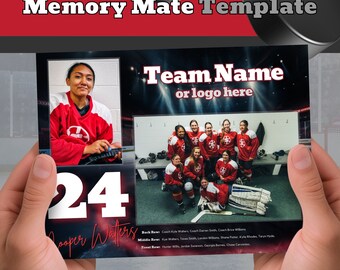 Hockey Memory Mate TEMPLATE BHDmm002