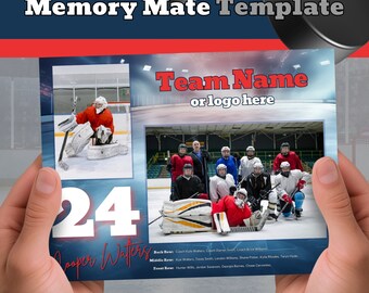 Hockey Memory Mate TEMPLATE BHDmm003