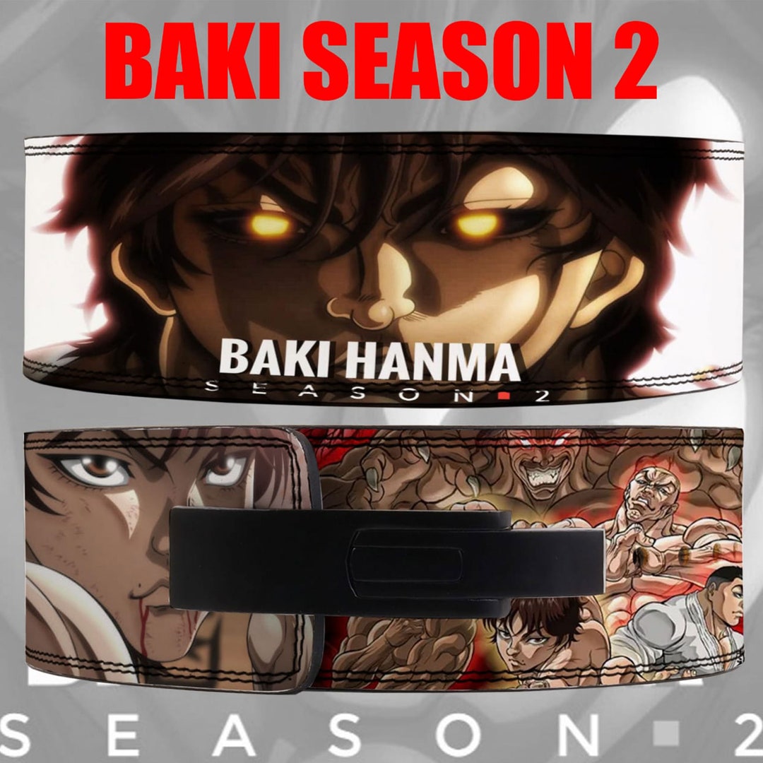 Baki Hanma Lever Lifting Belt Anime Lifting Belt Yujiro Etsy