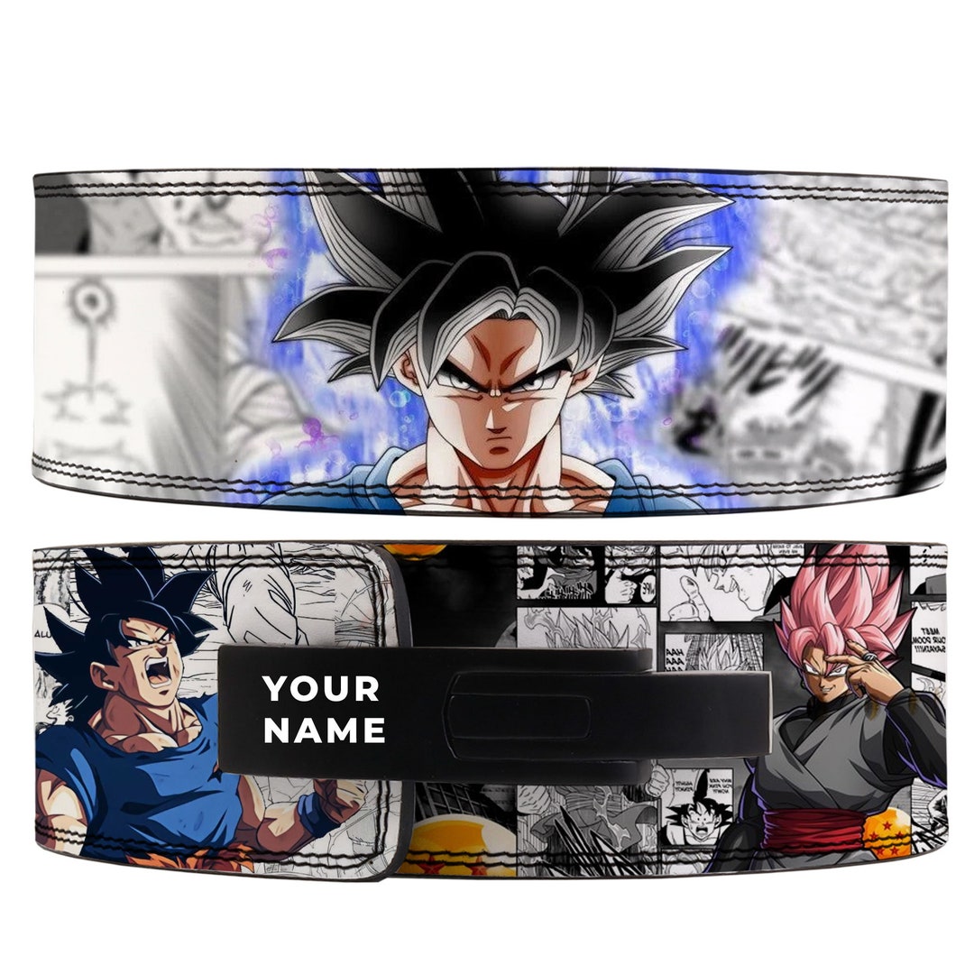 Goku Vs Vegeta Lever Lifting Anime Belt Anime Gym Belt Etsy UK