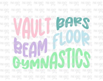 Gymnastics Png | Gymnastics Mom Png | Peace Love Gymnastics PNG