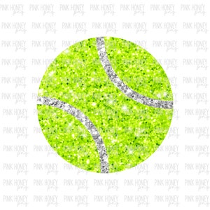 GLITTER Tennis PNG Tennis PNG Tennisball Png Sport Digitales Design Niedliche Bälle Tennisball Digitales Design Tennis Clipart