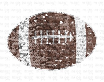 GLITTER Football PNG Sequin Football PNG Football Png Sports Digital Design Cute Balls Png Football Digital Design Sparkly Ball Png