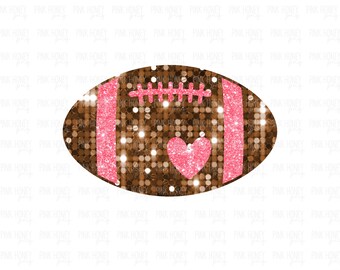 GLITTER Football PNG Sequin Football PNG Football Png Sports Digital Design Cute Balls Png Football Digital Design Sparkly Ball Png Trendy
