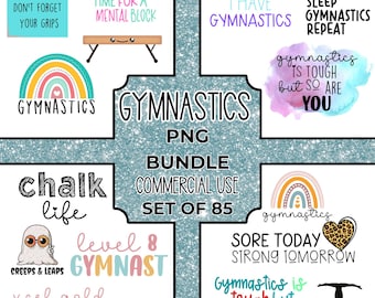 85 Gymnastics Clipart Bundle | Gymnastics Clipart | Gymnastics Png | Gymnastics T-shirt Designs | Gymnastics Shirt Design | Gymnastics Gifts