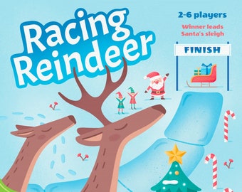 Christmas Games, Christmas Table Game, Family Christmas Game, Christmas