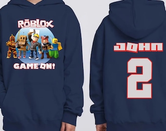 Custom Roblx Hoodie, Roblx Birthday Hoodie, Roblx Gamer Hoodie, Roblx Character Hoodie, Family Game Hoodie, Video Game Roblx Lover Hoodie
