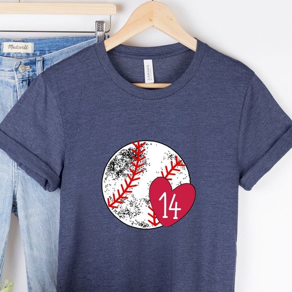 Personalized Baseball Shirt, Mom Custom Numbers Shirt, Personalized Number Shirt, Mom Number Gifts Tee, Game Day Shirt, Baseball Mom Shirt
