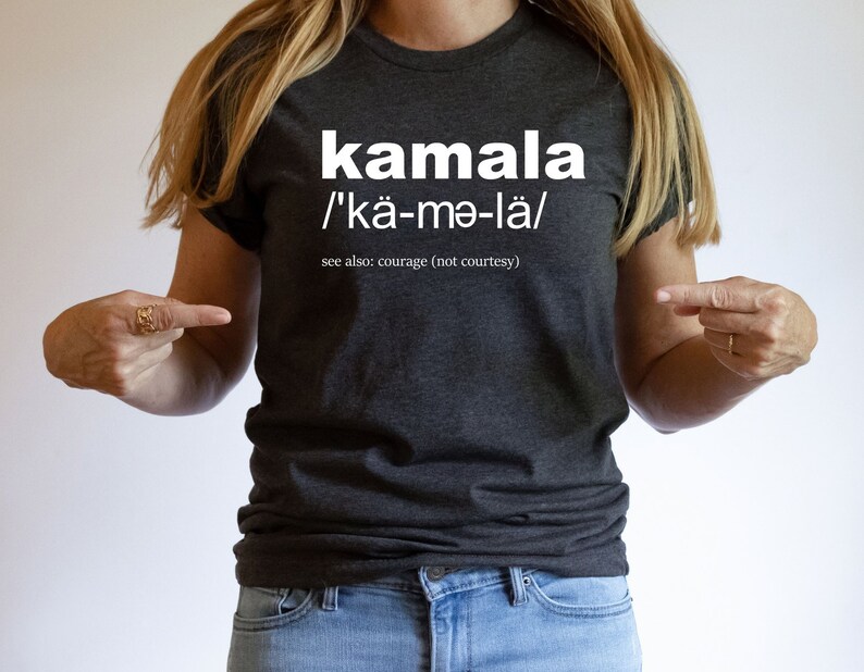 Kamala 2024 Definition Shirt, Kamala Harris Shirt, Madam President