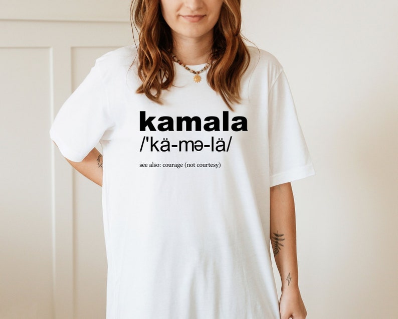 Kamala 2024 Definition Shirt, Kamala Harris Shirt, Madam President