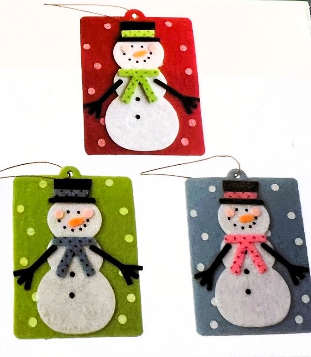 Kids' DIY Make Your Own Ornaments Craft Kit 12 Handmade Etsy