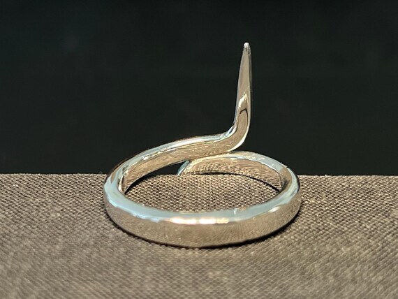 925 Sterling Silver Barbed Ring - image 4
