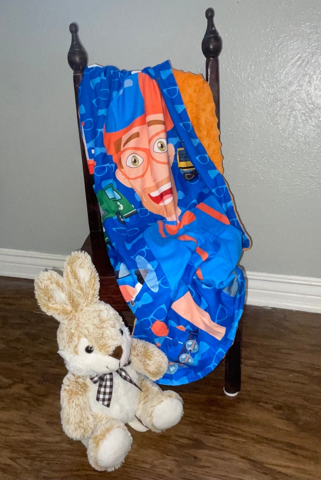 Blippi Blanket Etsy