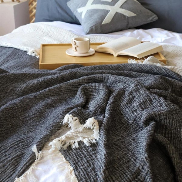 Gauze Blanket King Size Etsy