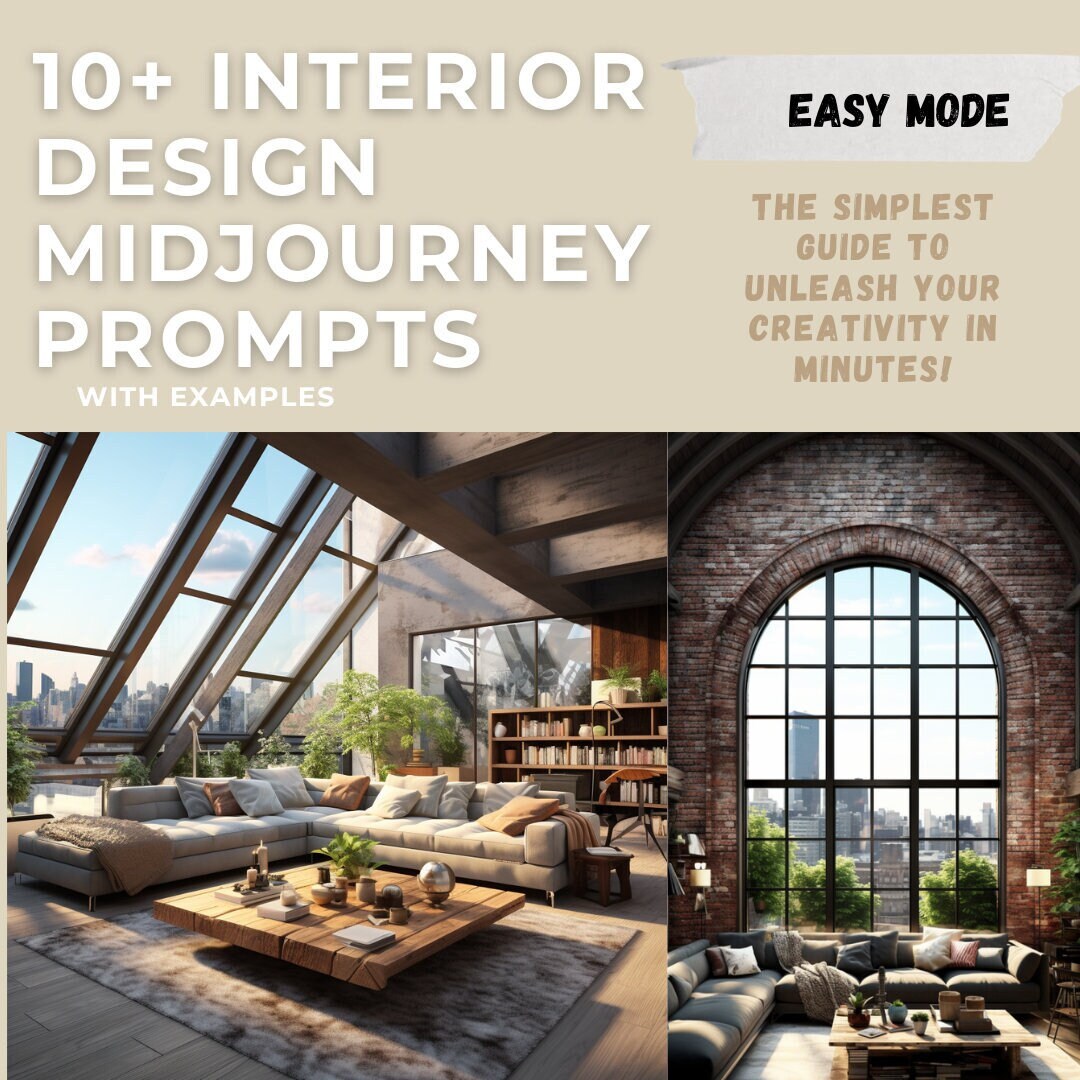 10 Simple Interior Design Midjourney AI Art Prompts the Easiest ...