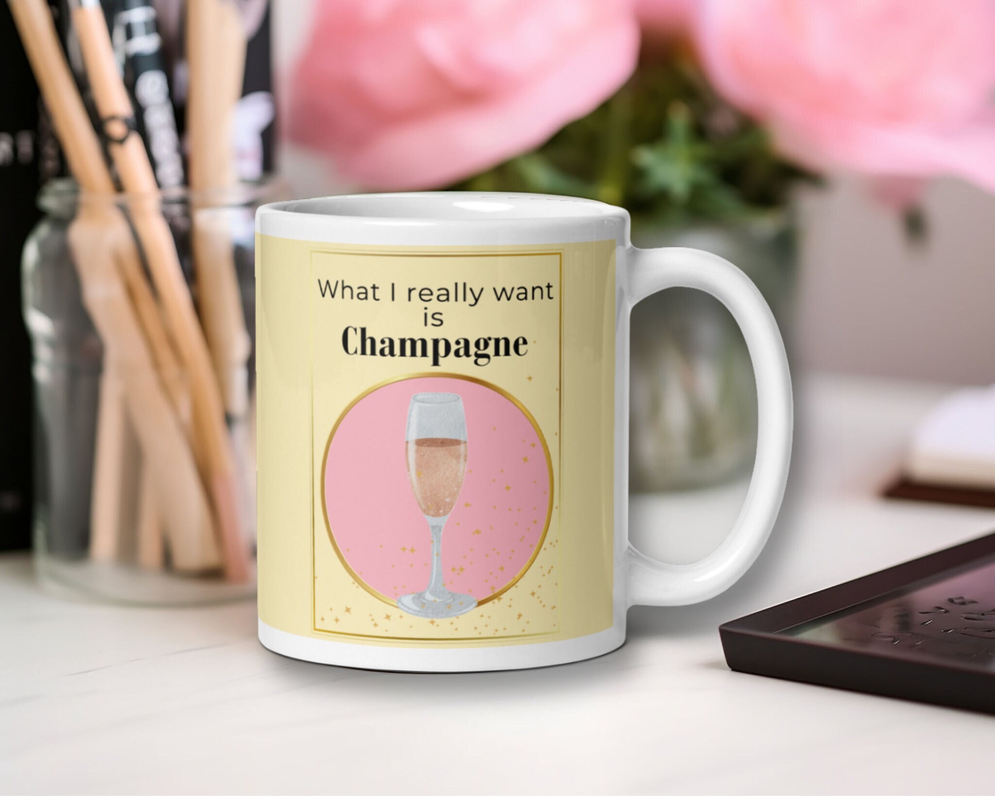 Champagne Mug Etsy Sweden