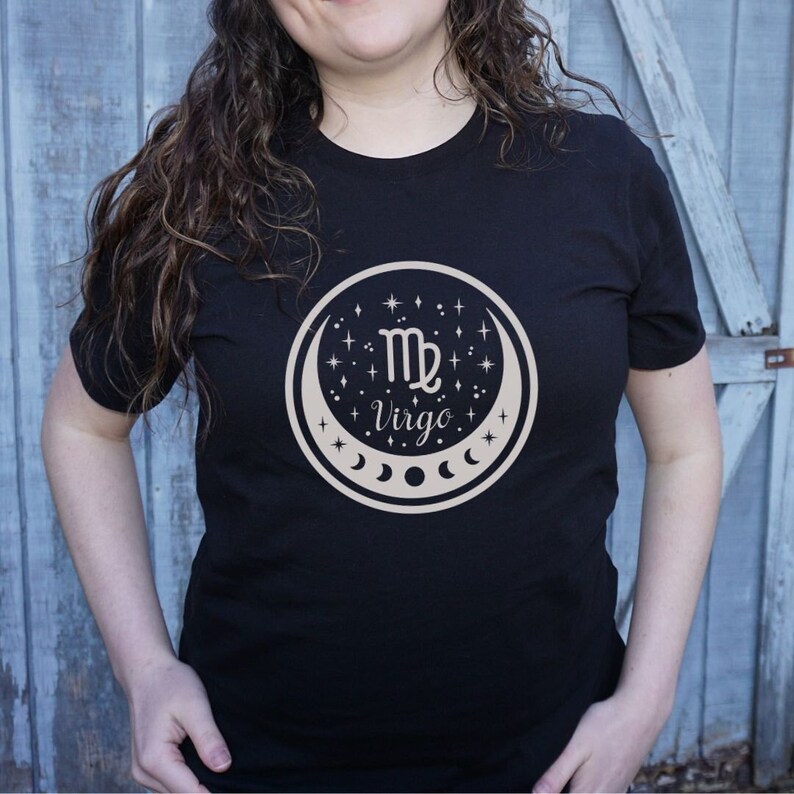 Virgo Astrology Shirt Zodiacal Sign Tshirt Virgo Lover Etsy