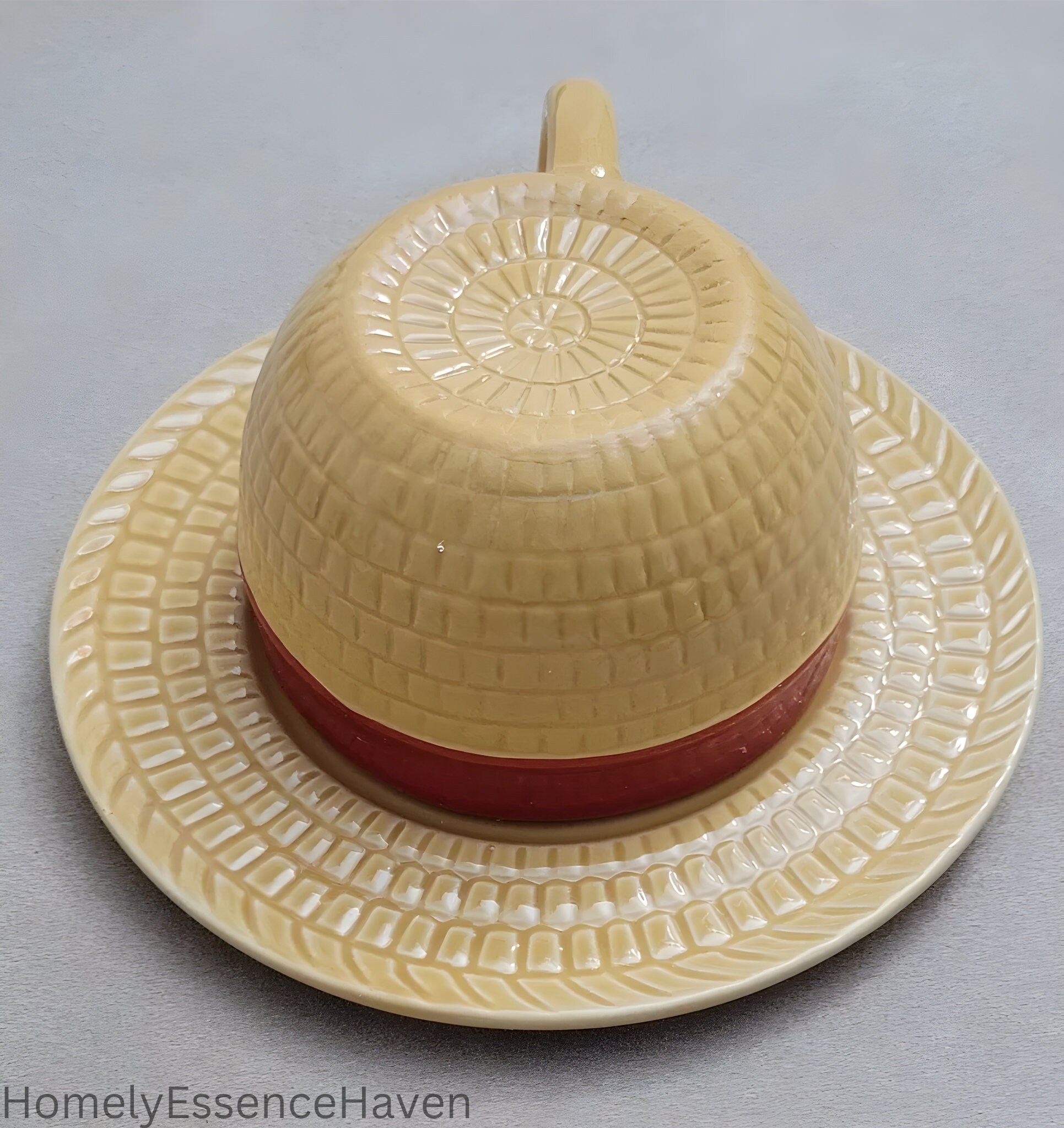 One Piece Accessories - 8inch One Piece Luffy Straw Hat Ceramic Bowl