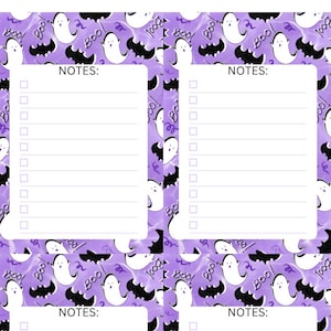 Boo Notizblock druckbar