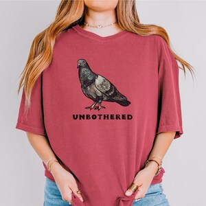 Pigeon Shirt  Sarcastic Shirt Cursed Shirt Unhinged Shirt Ironic Shirt Oddly Specific Shirt Weird Shirt Weirdcore Clothing Dumb Shirt