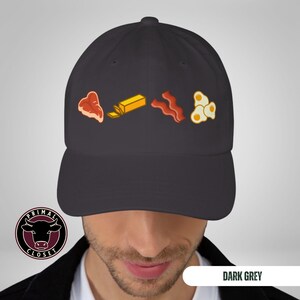 Beef Butter Bacon and Eggs Carnivore Hat, BBBE Carnivore Diet Baseball Cap