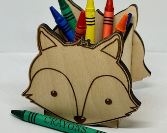 Pot à crayon enfant en forme d’animaux