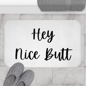 Nice Butt Bath Mat, Home Bath Mat, Rae Dunn Mat, Best Bath Mat