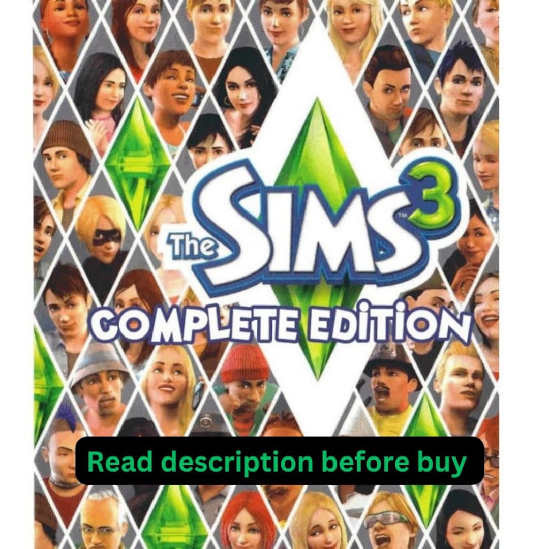 The Sims 3 Complete Collection Complete Expansion Pack Etsy