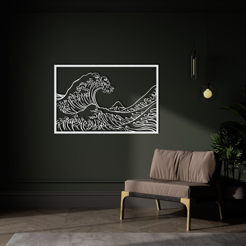 kanagawa oki,
metal wall sign,
nami ura,
great wave,
japanese art history,
edo periot art,
metal wall decor,
metal wall art,
wall hanging,
office decor,
gift for her,
aesthetic design,
3d wall art,