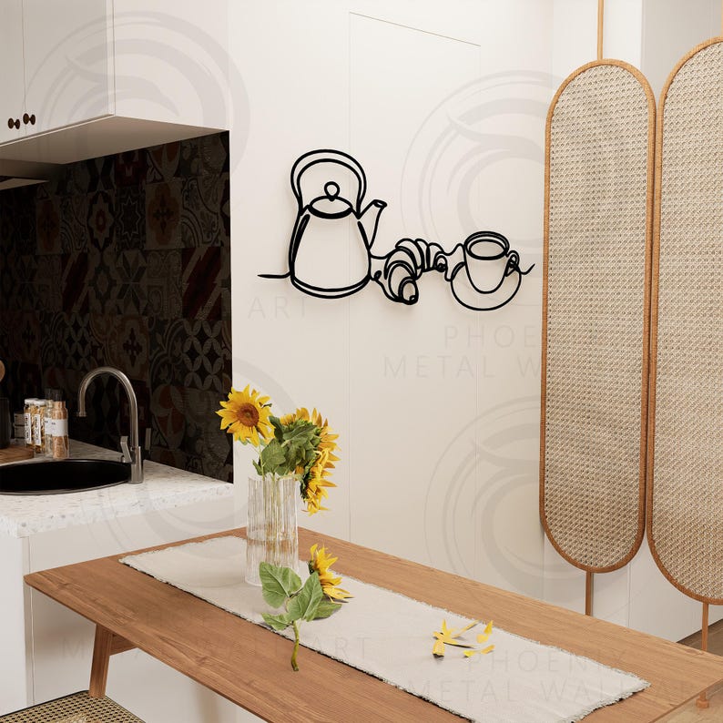 line wall art
metal wall decor
metal wall art decor
abstract wall art
large metal wall art
modern metal art
restaurant decor
restaurant wall art
kitchen decor
kitchen wall decor
kitchen wall sign
restaurant sign
metal wall art
