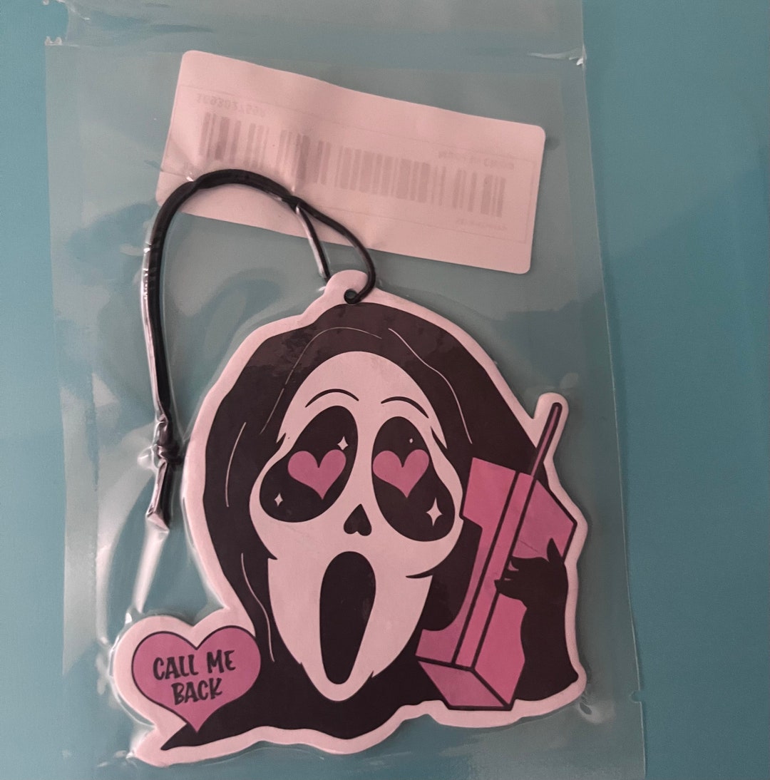 Ghostface Car Air Freshener Etsy