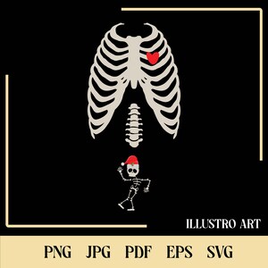 Halloween, SVG, Silhouette File, SVG Cutting Files, Skeleton, Cricut File, Skeleton Sweatshirt, Costume, Shirt, Pregnancy Shirt, Bones.