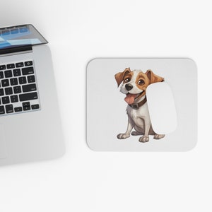 Jack Russel Terrier Mousepad: Dog Lover Desk Gift