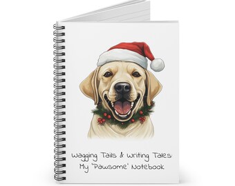 Labrador Notebook Geschenk für Weihnachten Notebook Labrador Geschenk für Hund Mama Geschenk für Hund Papa Geschenk für Hundeliebhaber Geschenk für Schriftsteller Journal Geschenk