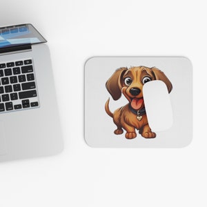 Dachshund Mousepad: Dog Lover Office Gift