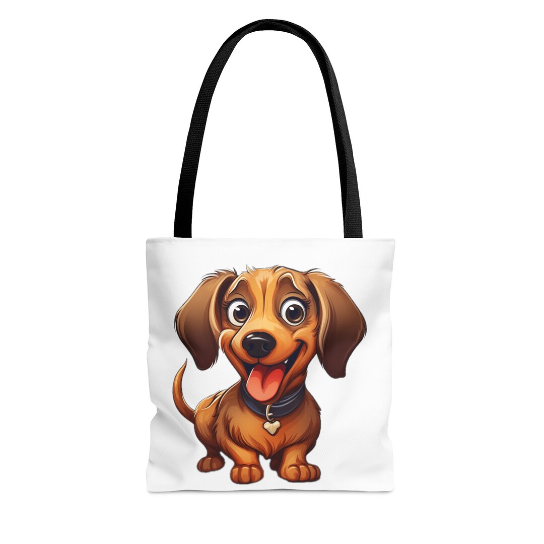 Dachshund Tote Bag Dog Beach Bag for Dachshund Owner Shopping Etsy
