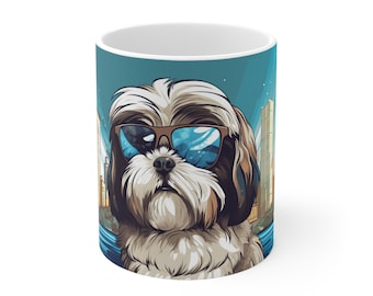 Shih Tzu Dog Lover Mug: Funny Coffee Gift